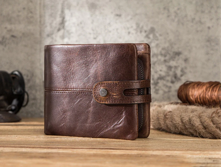 Contacts Hasp pánska kožená peňaženka